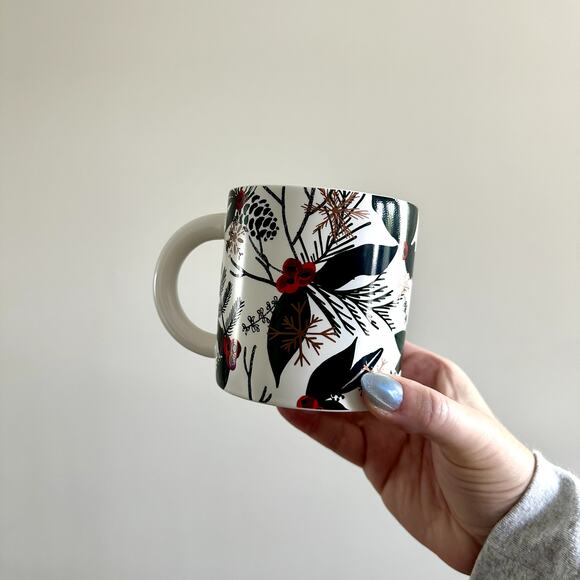 Starbucks Christmas Holly Pine Holiday Mug - Picture 5 of 5